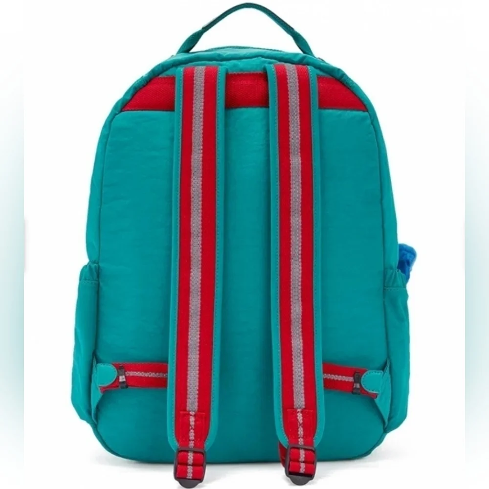 KIPLING SEOUL PINE GREEN BACKPACK 15inch